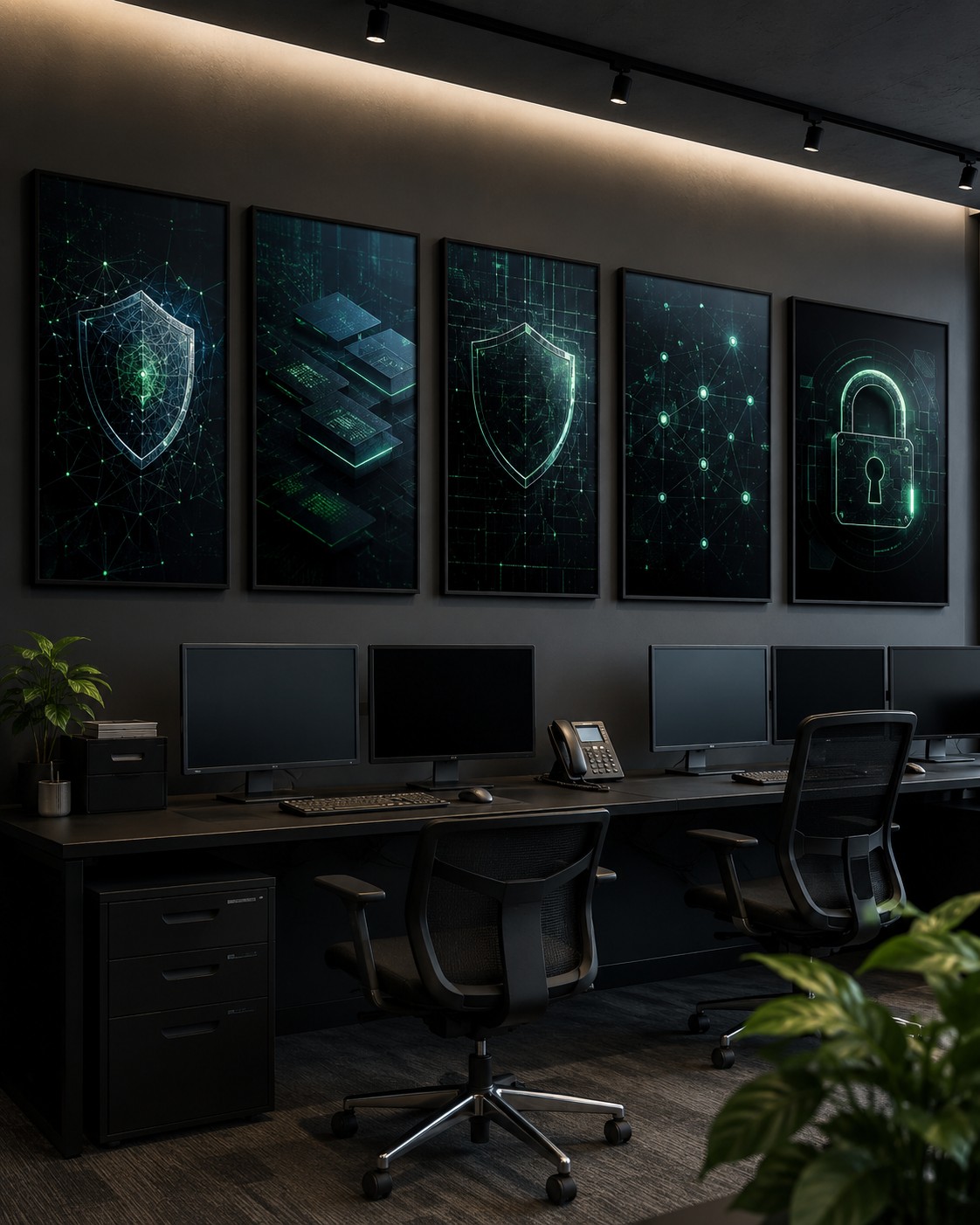 Cybersecurity Command Art Collection