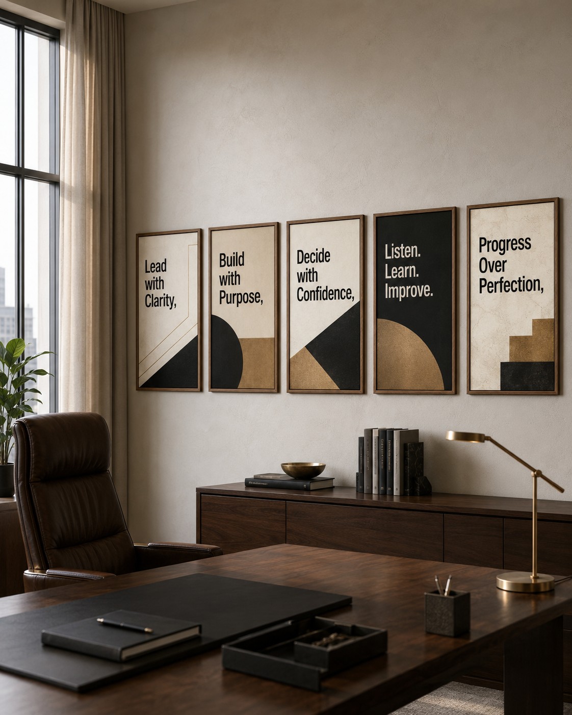 Leadership Principles Typography Bundle